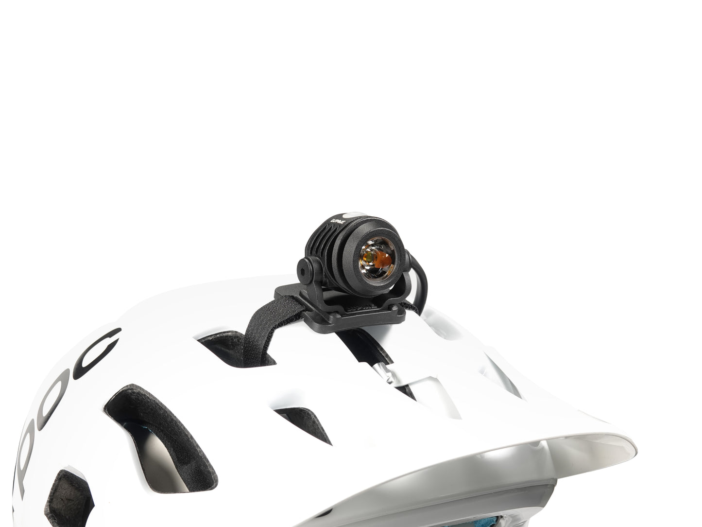 bike helmet mount headlamp Gloworm Universal The Voyager comes with 4 battery power level indicator lights Headlamp & Helmet Mount Kit